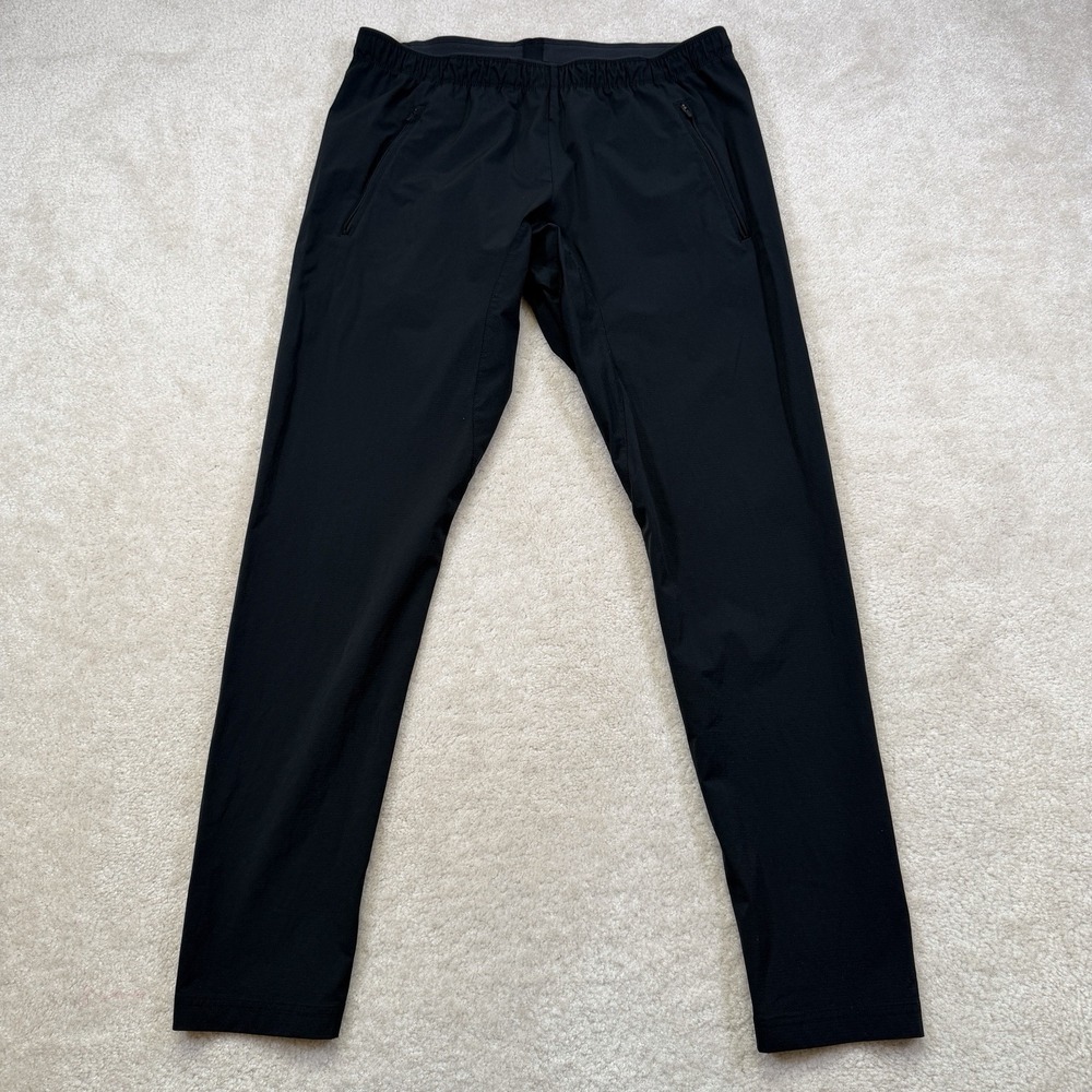Paskho Harmonious Relaxed Pant Womens M Black Travel Pull On Comfort Stretch